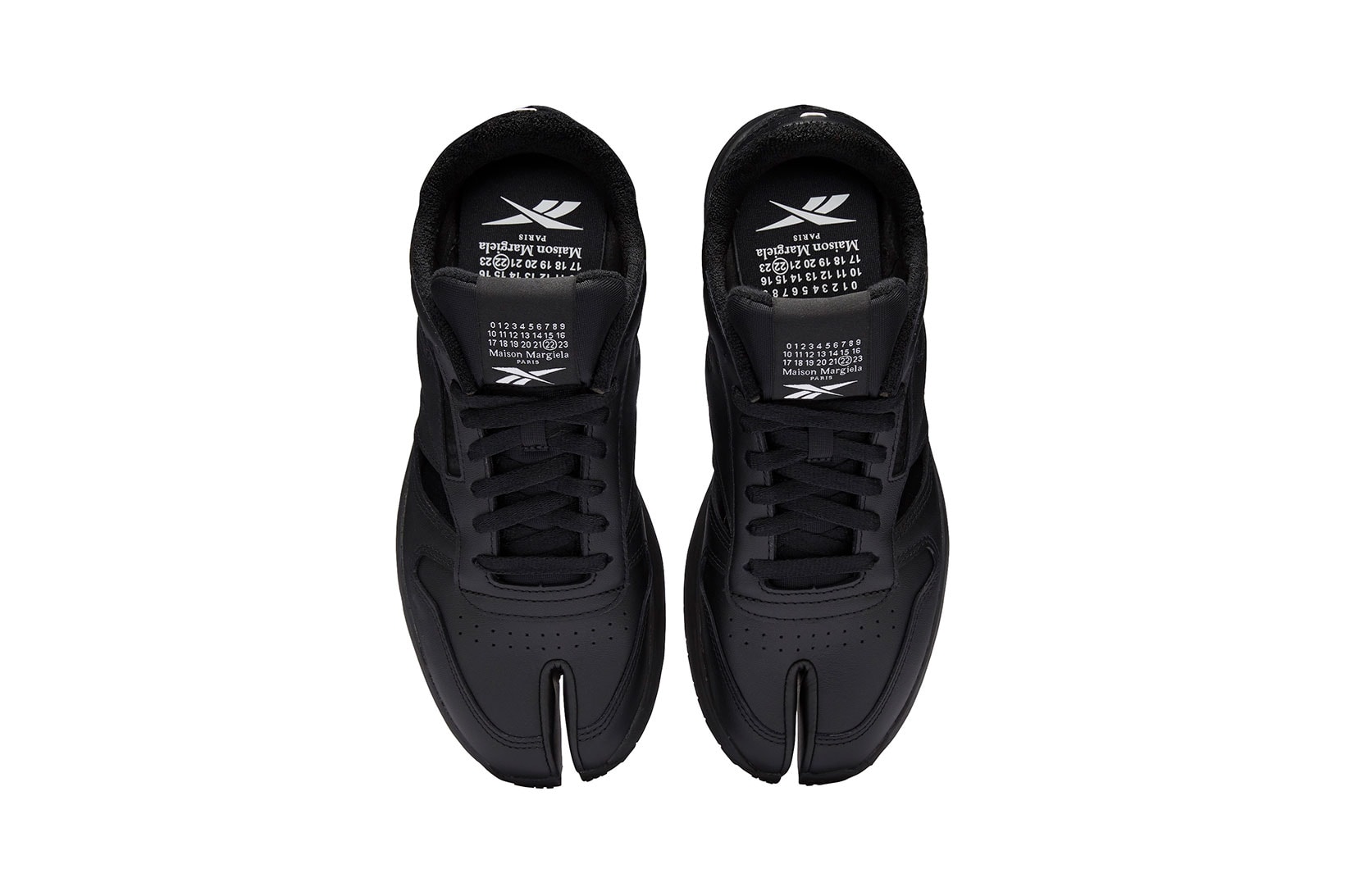 Maison Margiela Reebok Classic Leather Tabi Décortiqué Low Sneakers Footwear Collaboration 