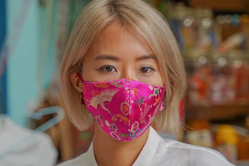 Women Wearing Handmade Mask