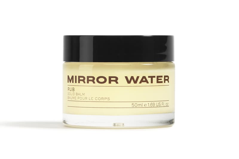 Mirror Water Bath Products Rub Solid Palm Packaging