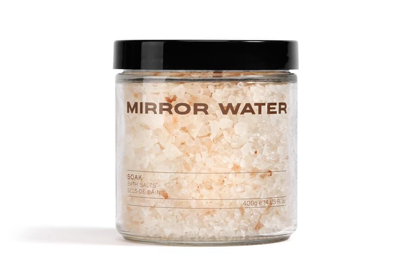 Mirror Water Bath Products Soak Bath Salts Packaging