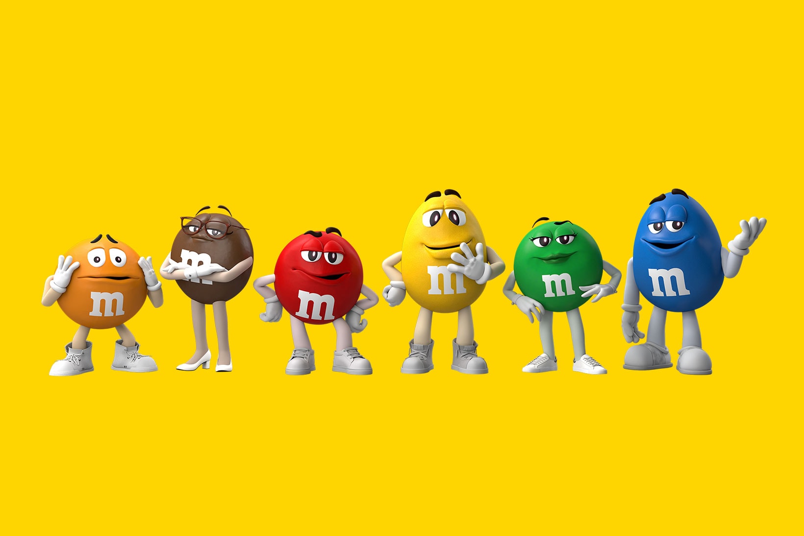 M&M Chocolate Inclusivity Campaign New Shapes Sizes Announcement Info