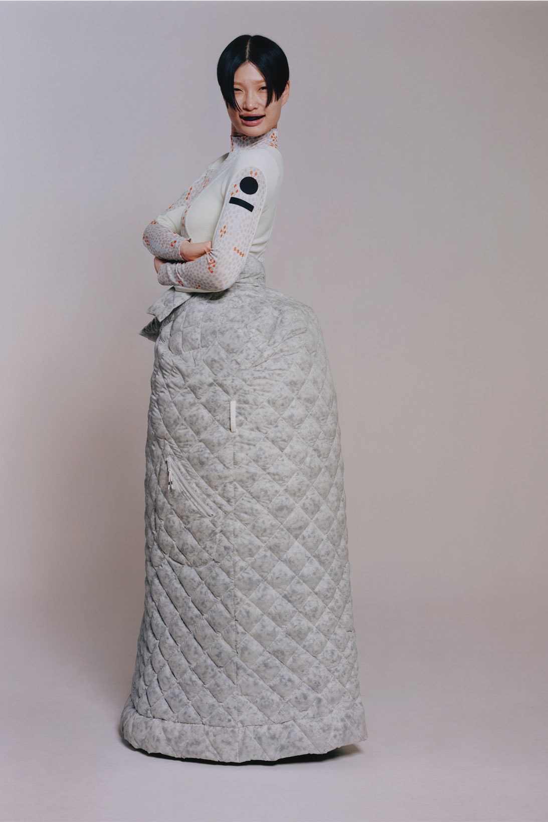 Eckhaus Latta Moose Knuckles Collaboration Dress Skirt Puffer