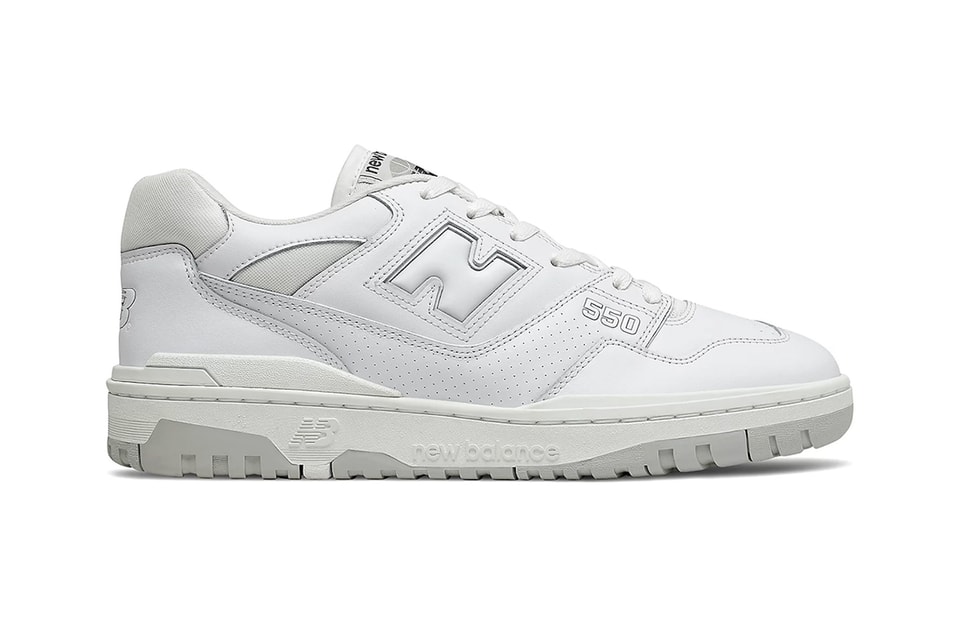 New Balance 550 "White" Colorway Release | HYPEBAE