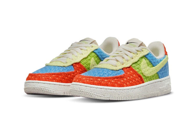 Sustainable Hemp Fabrics Cover the Nike Air Force 1