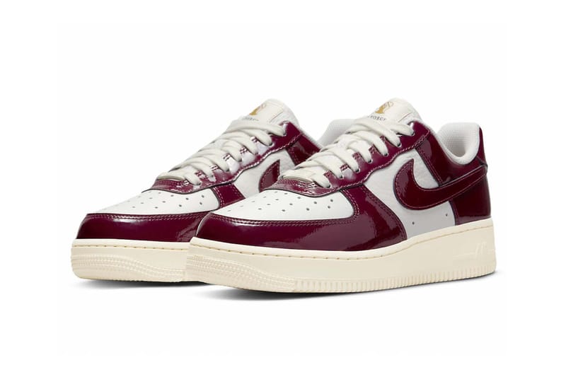red patent leather air force 1