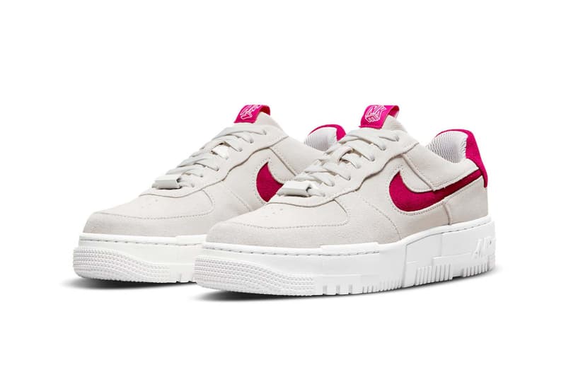 Nike Air Force 1 Pixel Women's Mystic Hibiscus Summit White Price Release Date