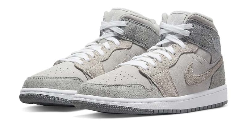 grey jordan 1 men