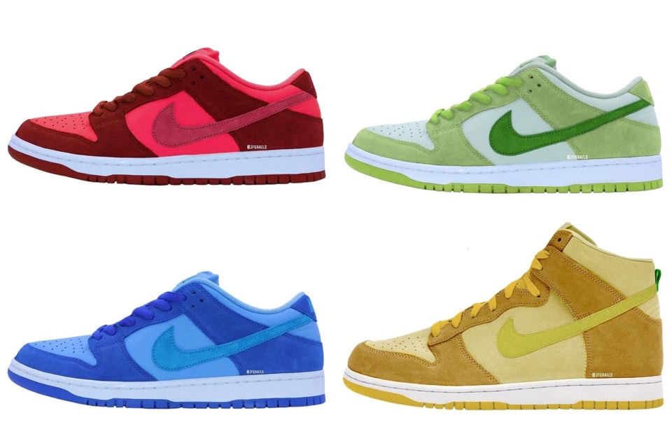 Nike Sb Dunk Returns In Four Fruity Colorways Hypebae