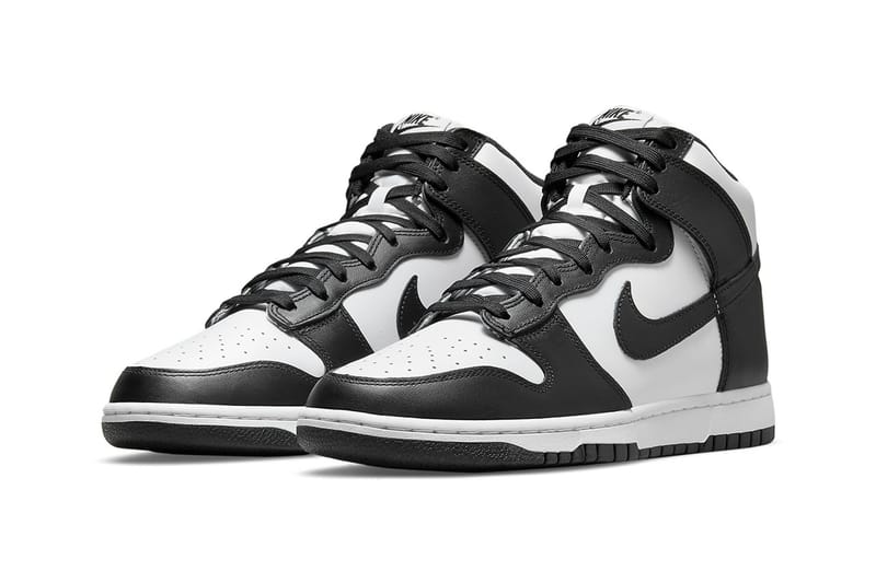 black and white nike dunks mens