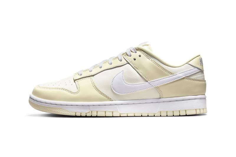 Nike Dunk Low Coconut Milk Sneakers Swoosh