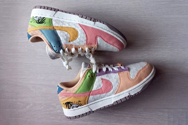 A Tropical Colorway Covers This Women's Nike Dunk
