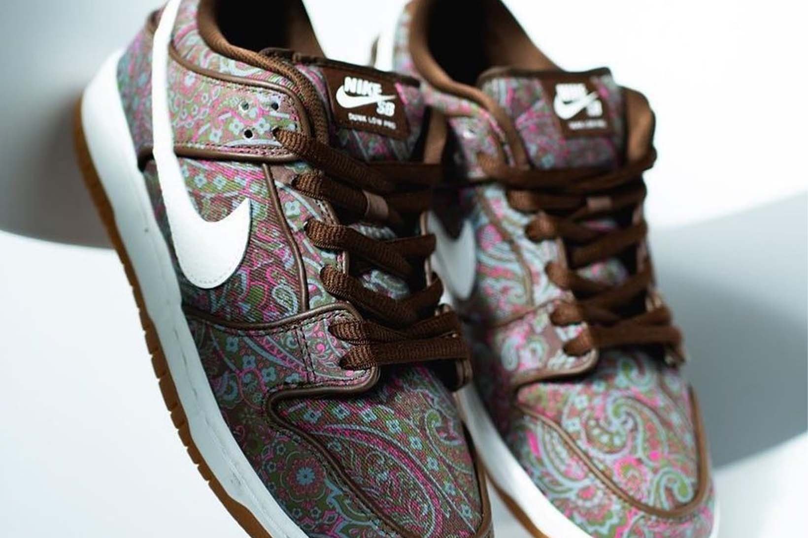 Nike SB Dunk Low Paisley Price Release Date