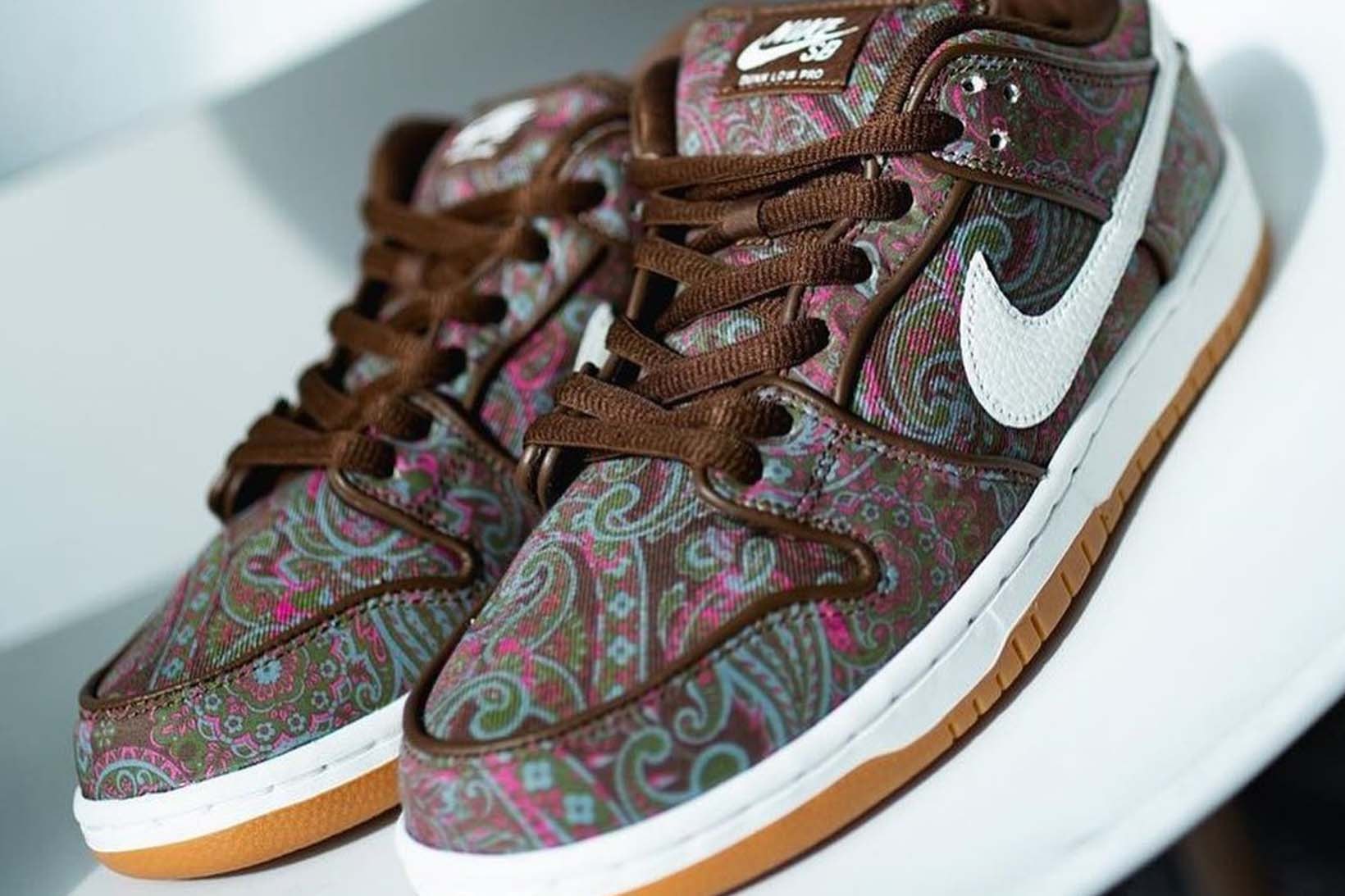 Nike SB Dunk Low Paisley Price Release Date