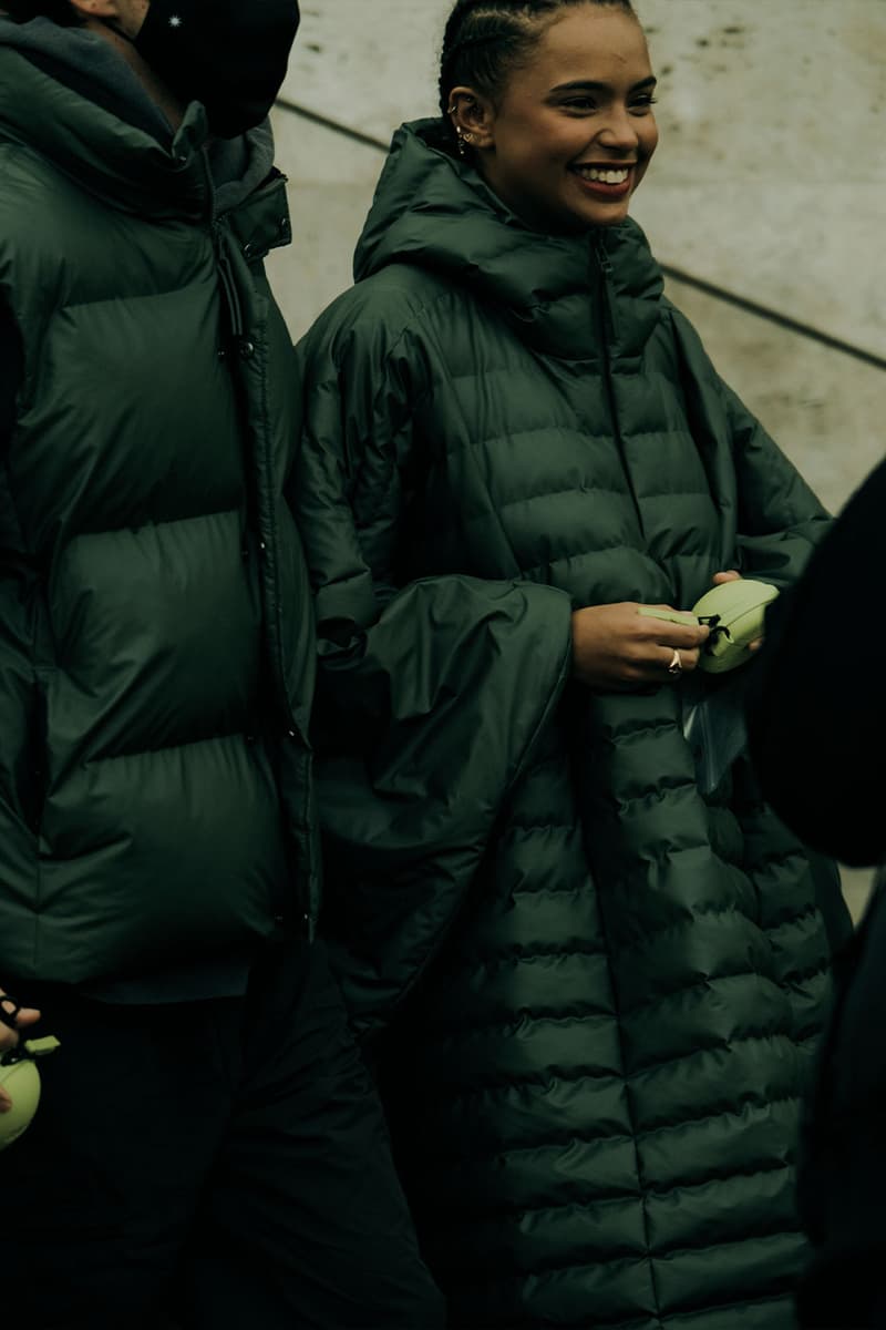 Paris Fashion Week Mens Fall Winter 2022 FW22 Street Style Kanye West Julia Fox