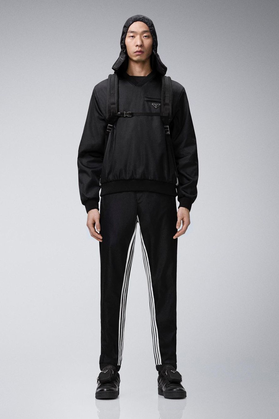 Prada adidas Originals Collaboration Tracksuit pants Forum Sweatshirt