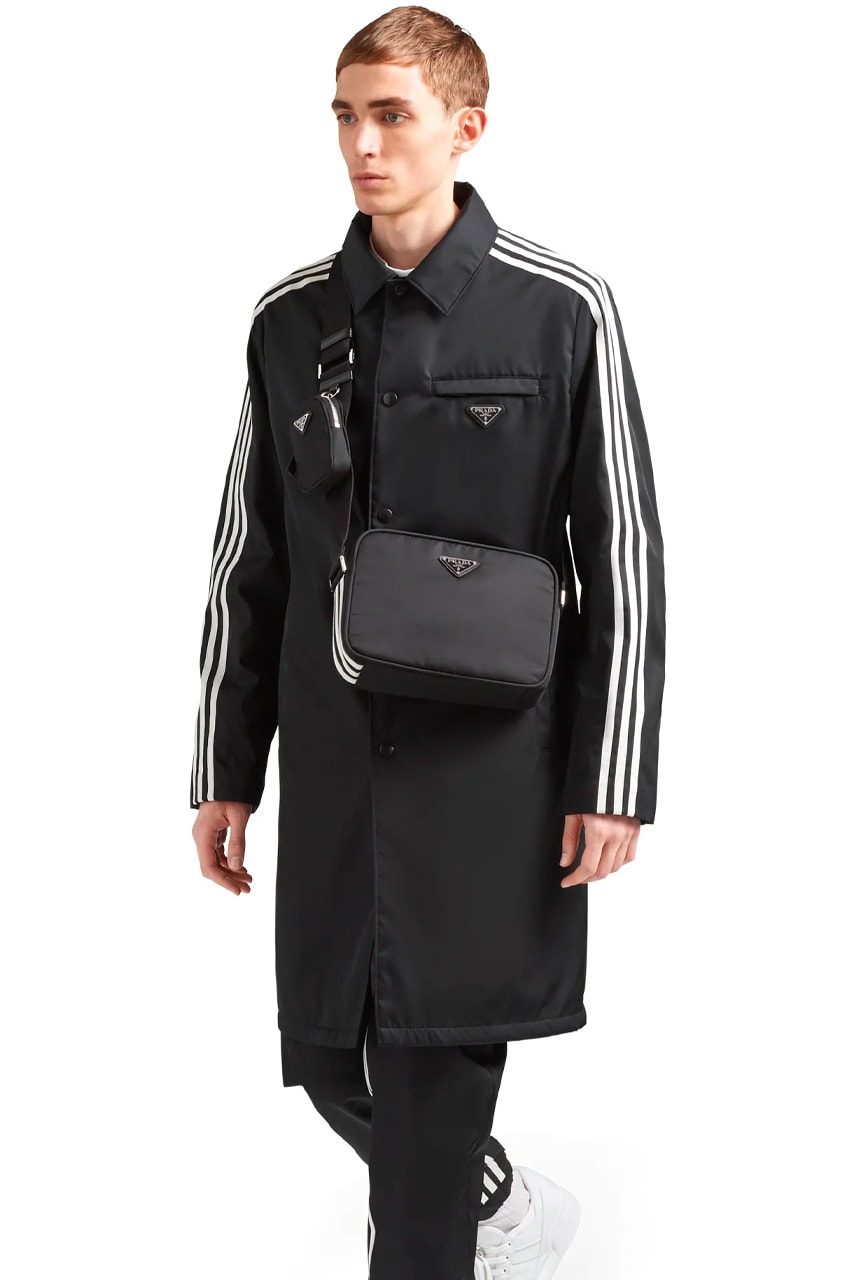 Prada adidas Re Nylon Collaboration Jacket Crossbody Bag