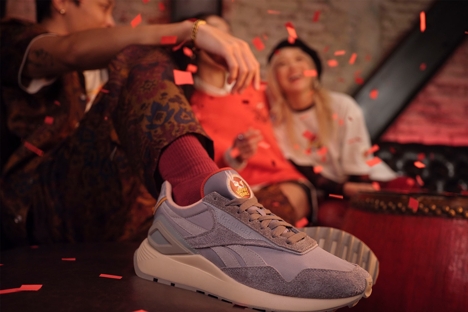 Reebok Warner Bros. Lunar New Year Collection Sneakers Classic Leather Legacy AZ Details