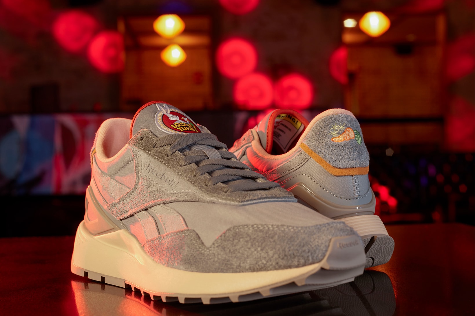Reebok Warner Bros. Lunar New Year Collection Sneakers Classic Leather Legacy AZ Product Shot