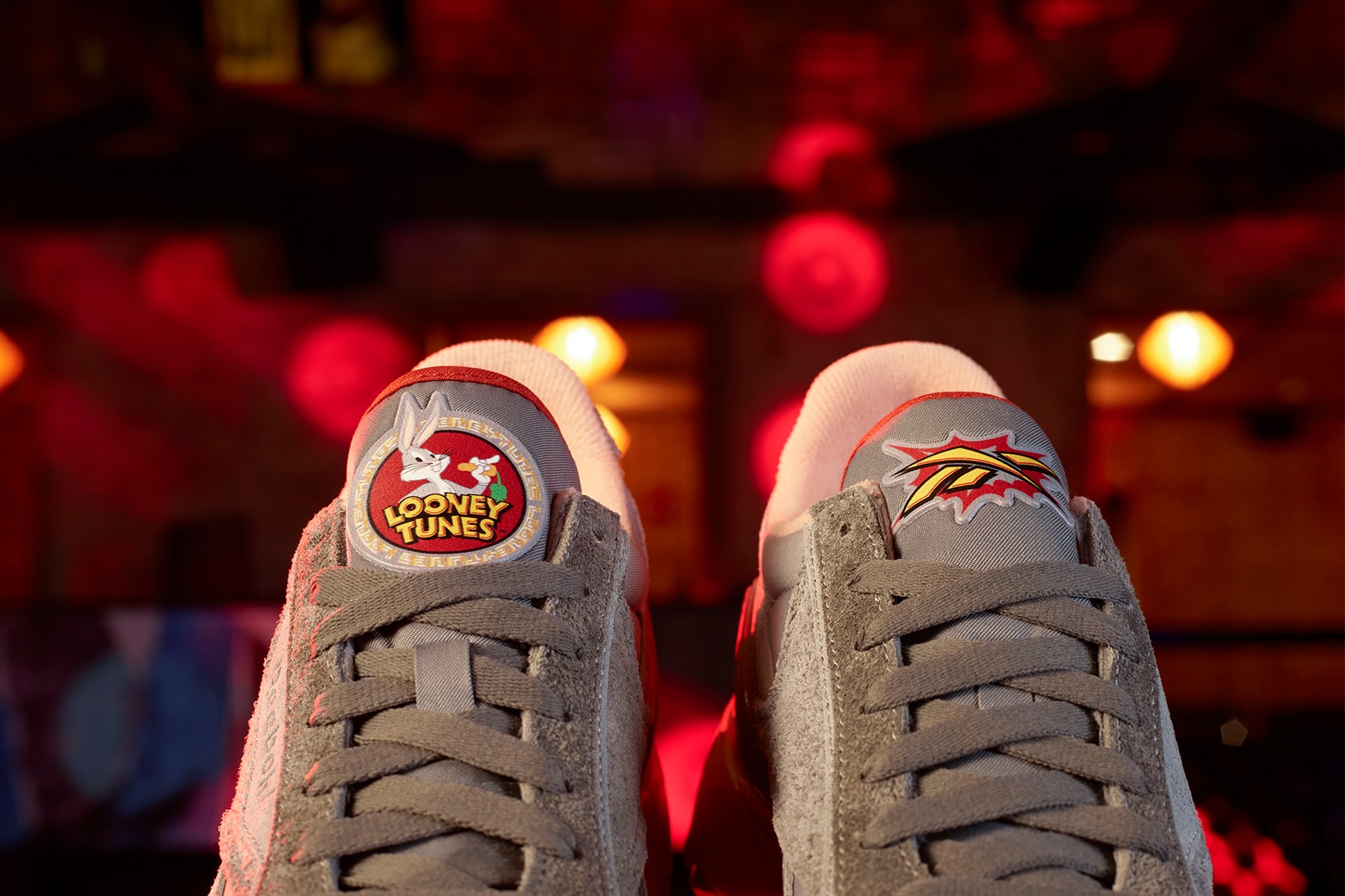 Reebok Warner Bros. Lunar New Year Collection Sneakers Classic Leather Legacy AZ Branding Details