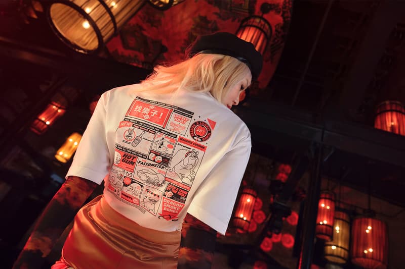 Reebok Warner Bros. Lunar New Year Collection T-shirts White Details