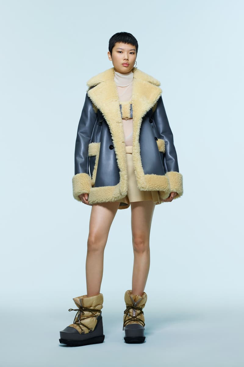 sacai Pre-Fall Womenswear Collection Chitose Abe Madsaki Collaboration Images