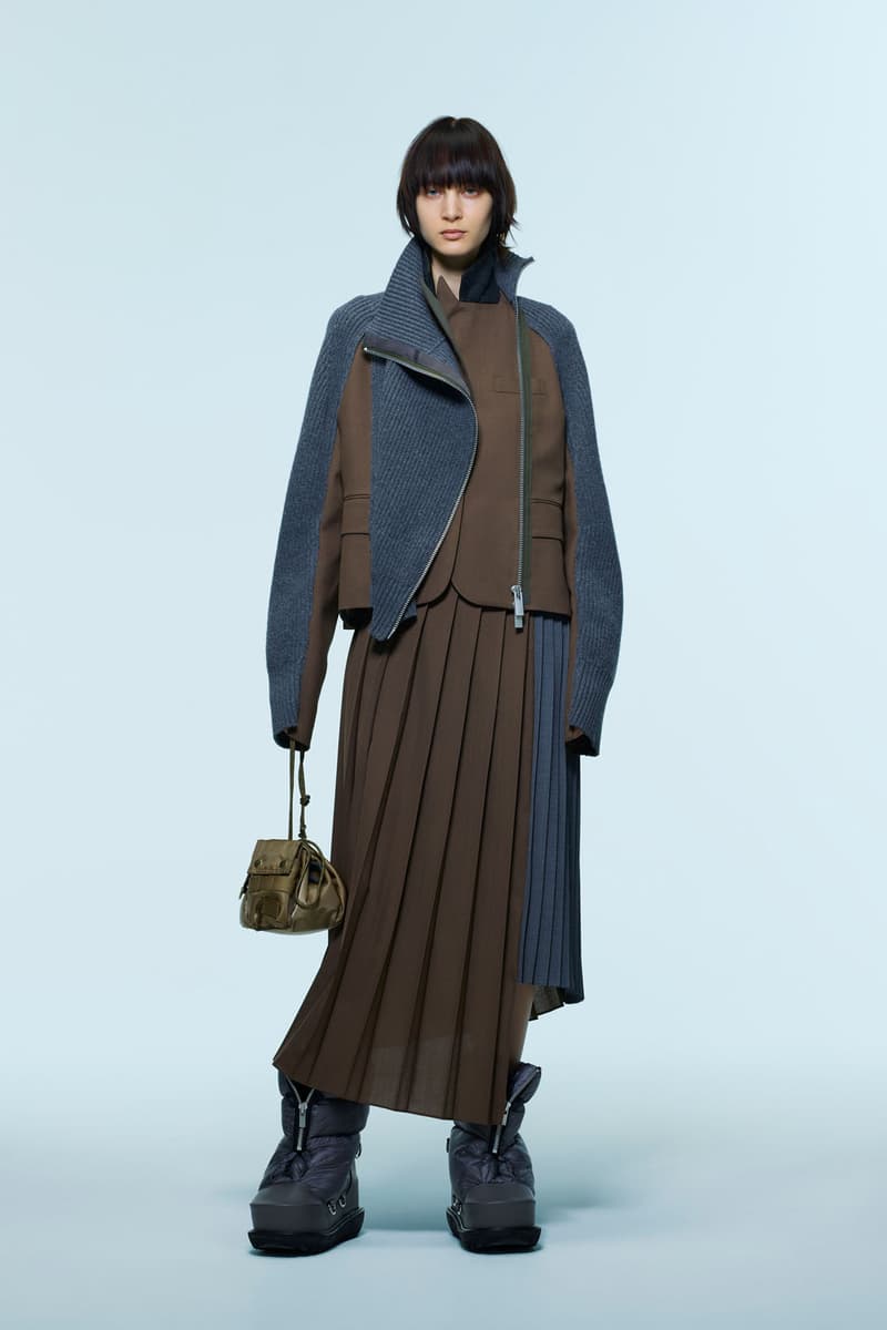 sacai Pre-Fall Womenswear Collection Chitose Abe Madsaki Collaboration Images