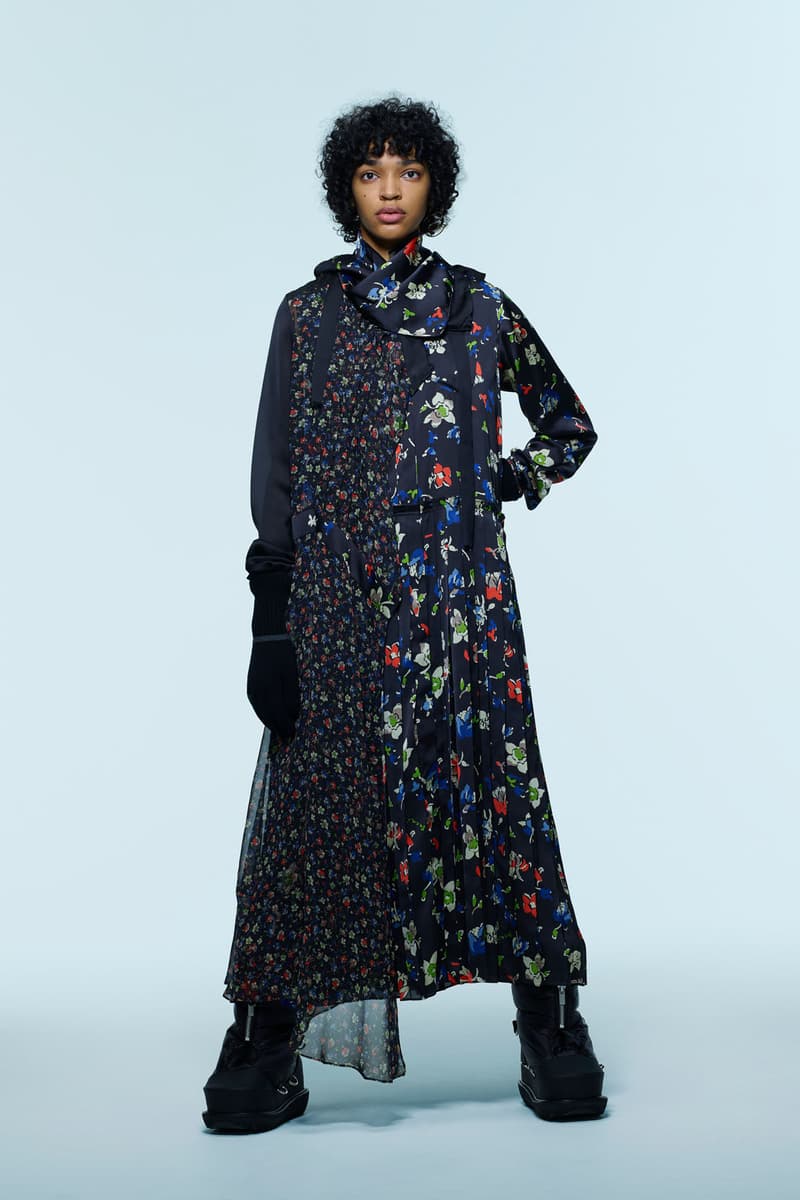 sacai Pre-Fall Womenswear Collection Chitose Abe Madsaki Collaboration Images