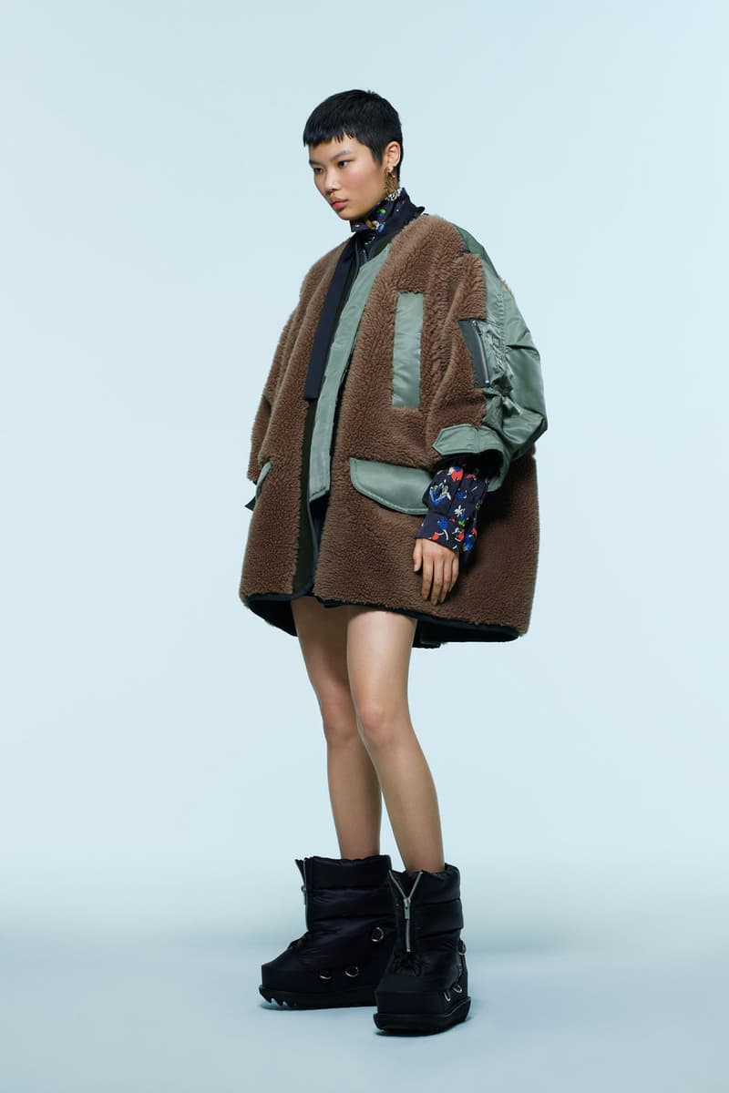 sacai Pre-Fall Womenswear Collection Chitose Abe Madsaki Collaboration Images