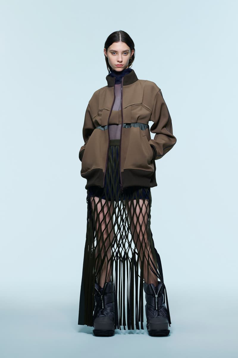 sacai Pre-Fall Womenswear Collection Chitose Abe Madsaki Collaboration Images