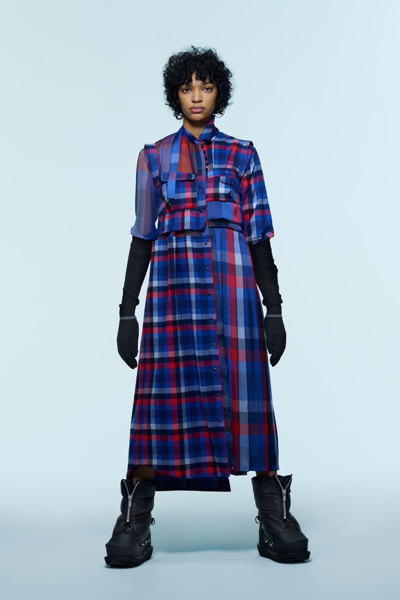 sacai Pre-Fall Womenswear Collection Chitose Abe Madsaki Collaboration Images