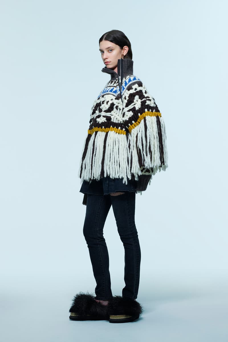 sacai Pre-Fall Womenswear Collection Chitose Abe Madsaki Collaboration Images