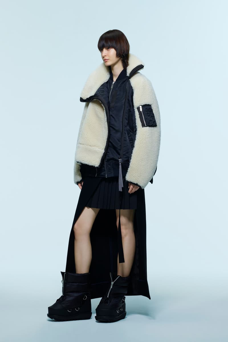 sacai Pre-Fall Womenswear Collection Chitose Abe Madsaki Collaboration Images