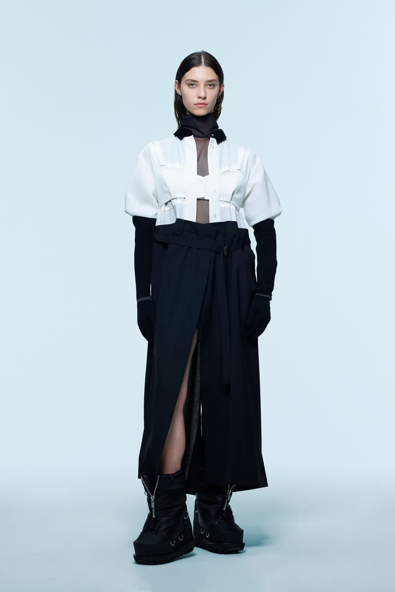 sacai Pre-Fall Womenswear Collection Chitose Abe Madsaki Collaboration Images