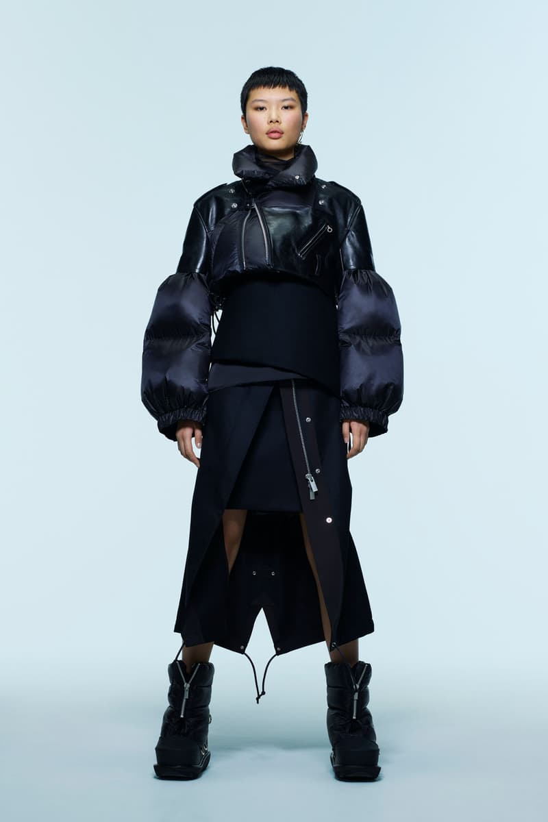 sacai Pre-Fall Womenswear Collection Chitose Abe Madsaki Collaboration Images