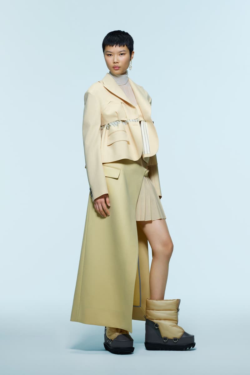 sacai Pre-Fall Womenswear Collection Chitose Abe Madsaki Collaboration Images