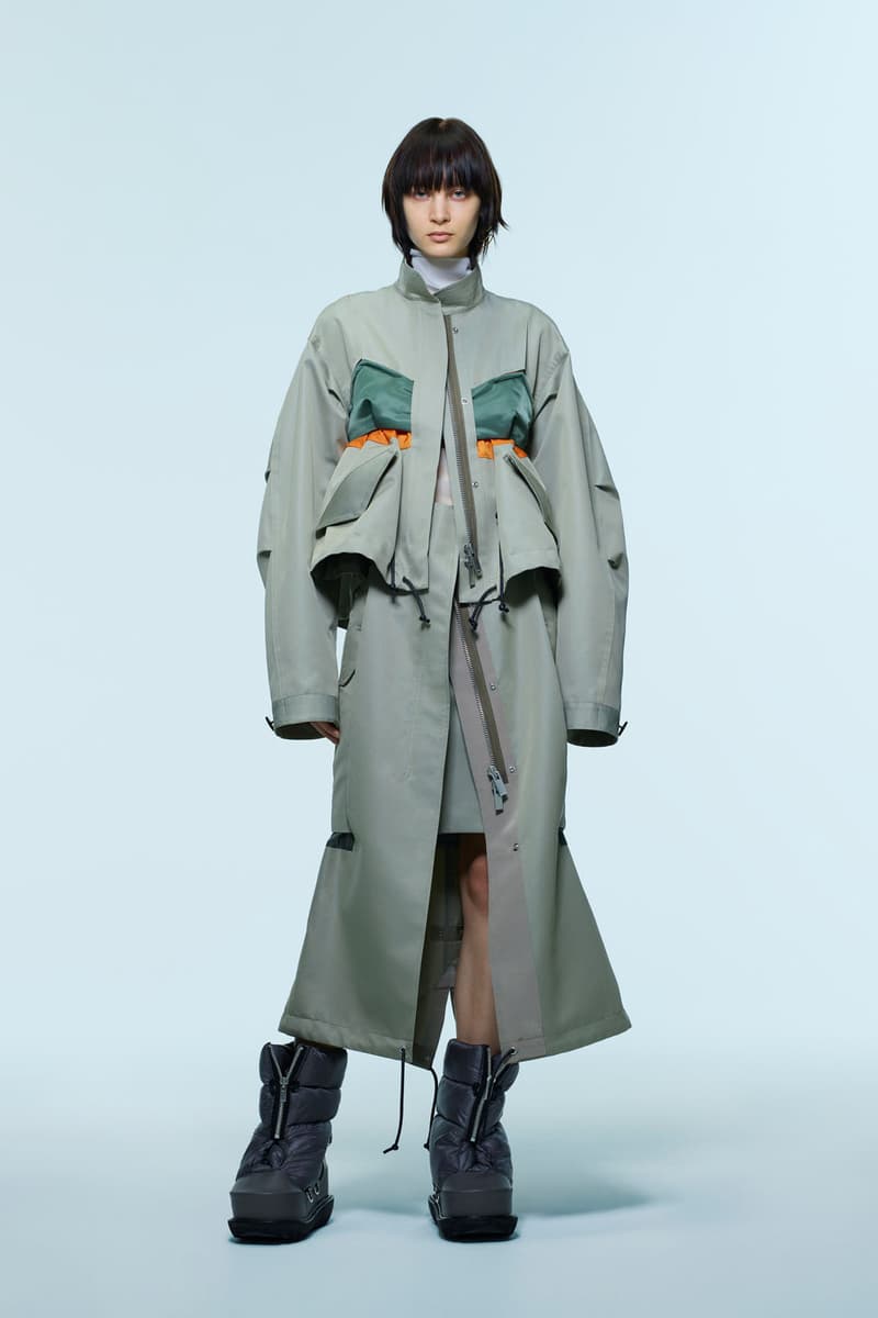 sacai Pre-Fall Womenswear Collection Chitose Abe Madsaki Collaboration Images