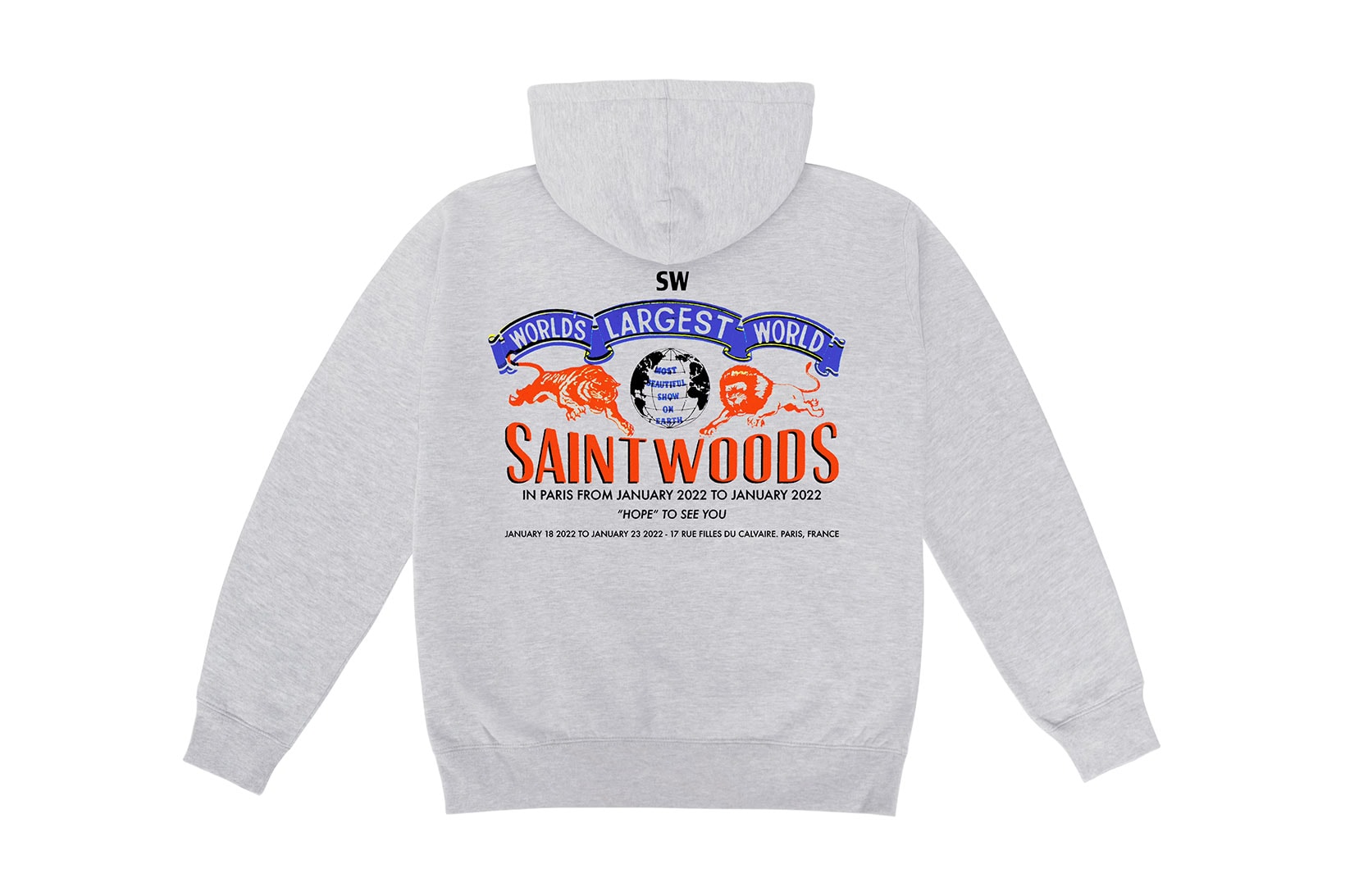 Saintwoods Paris Exclusives Collection SW Circus Hoodie
