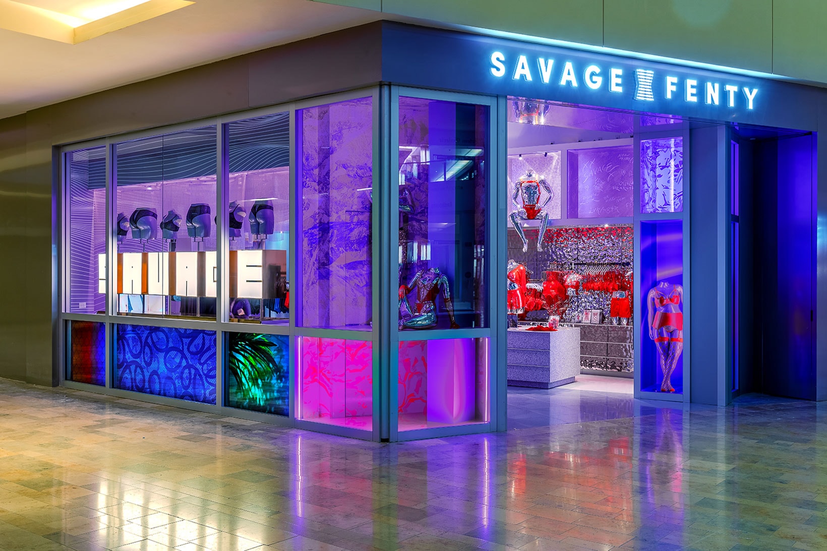 Rihanna's Savage X Fenty Store in Las Vegas Launch