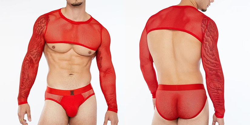 Savage X Fenty Launches Men's Lingerie for V-Day