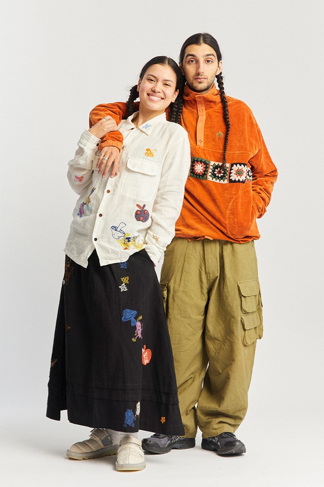 Story Mfg. Try Try Try Fall Winter Collection Shirt Skirts Pants