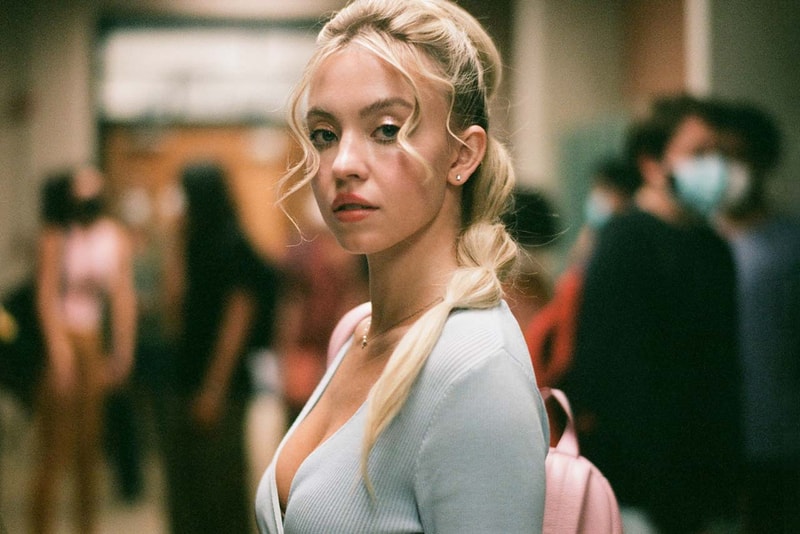 Sydney Sweeney's Naked Top Is a Literal Walking Work of Art