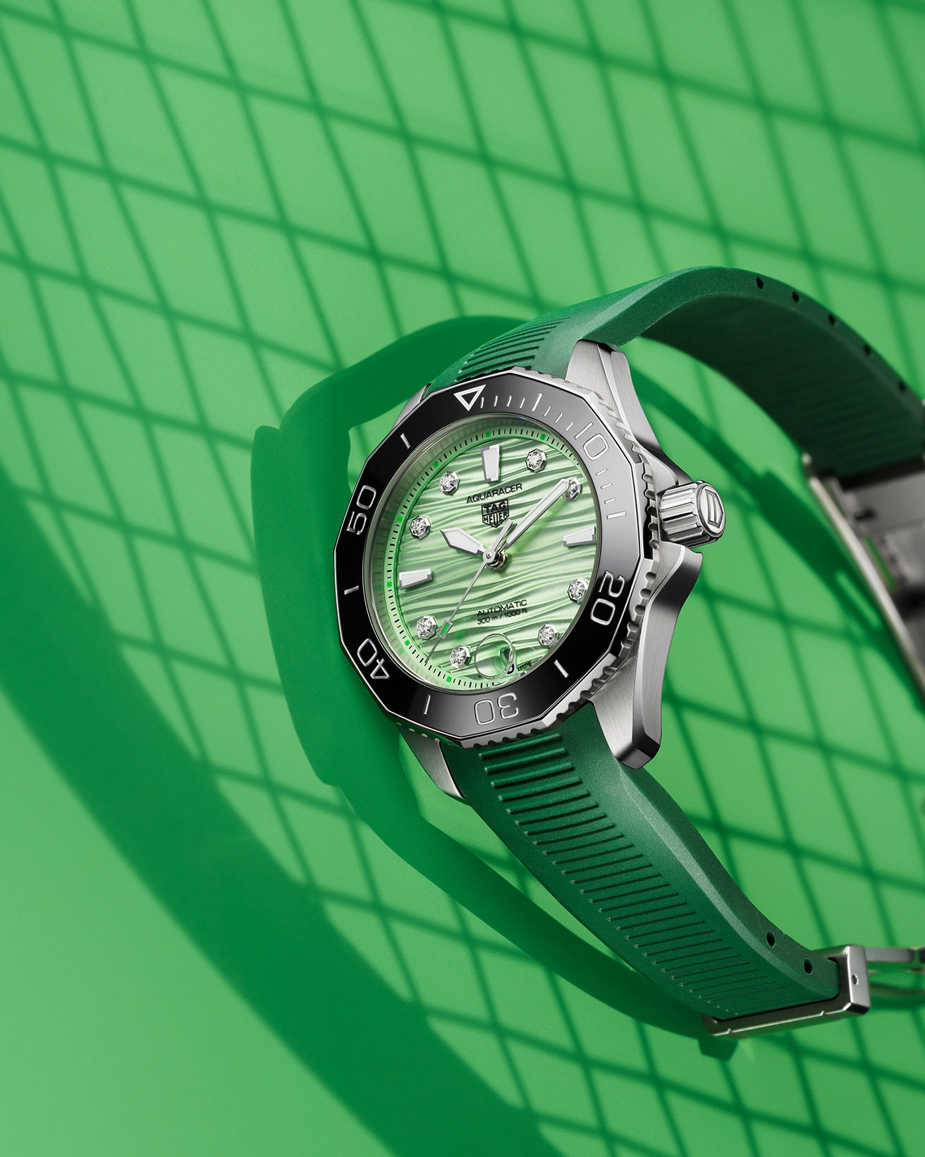 Naomi Osaka TAG Heuer Aquaracer Professional 300 Watch Green