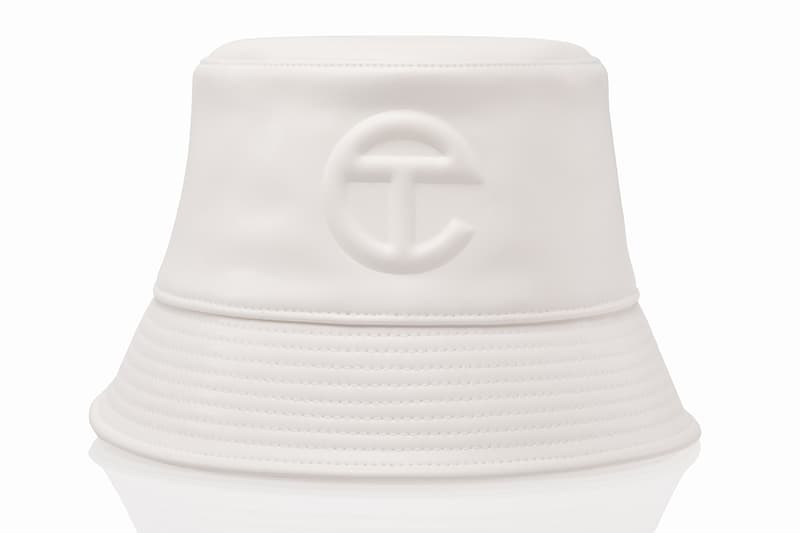 telfar bucket hat white