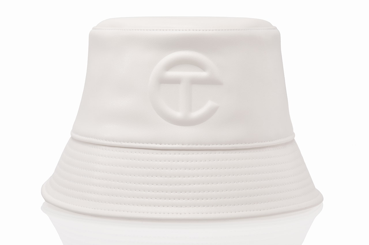 telfar bucket hat white