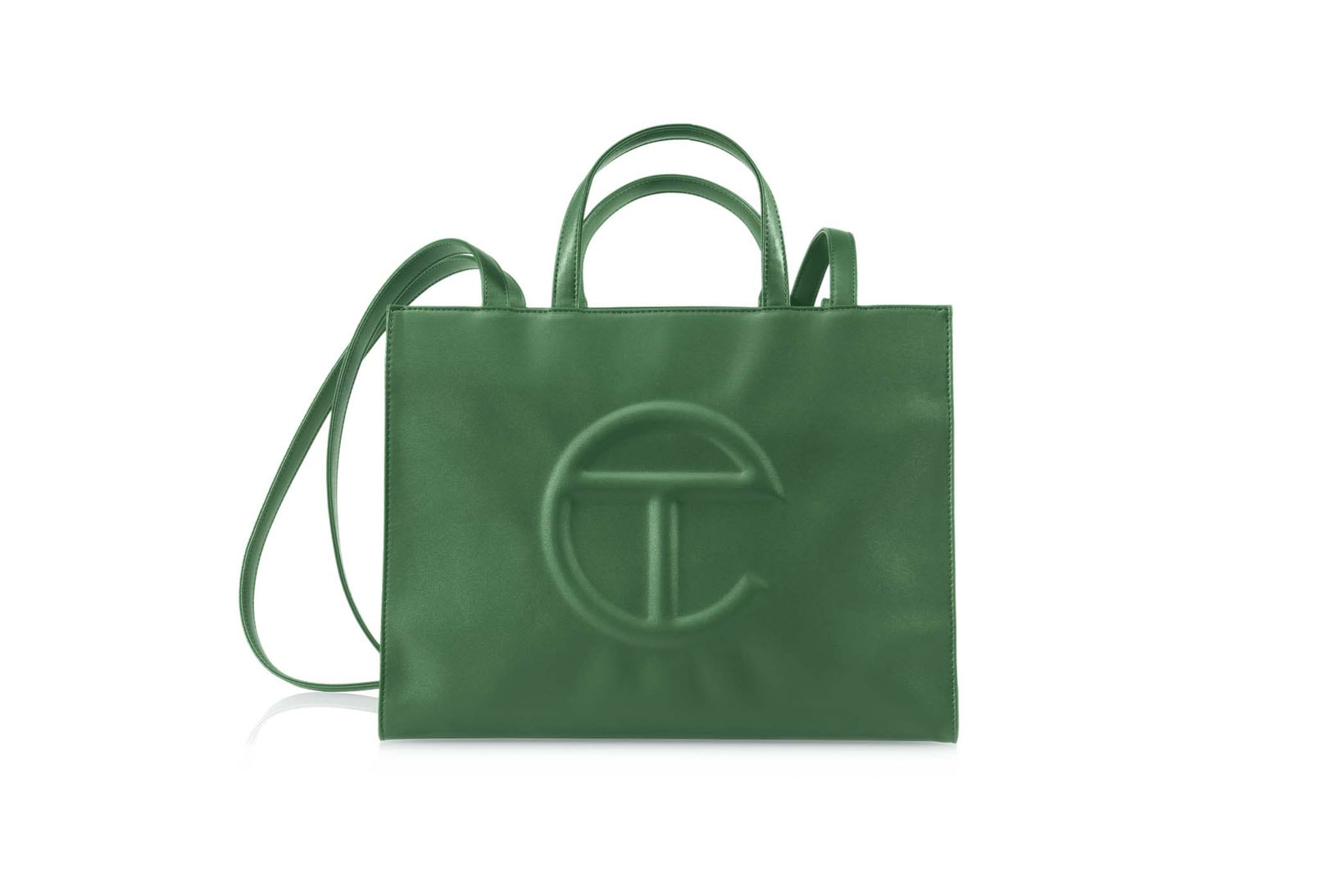 Telfar Leaf Green Colorway Shopping Bag Medium