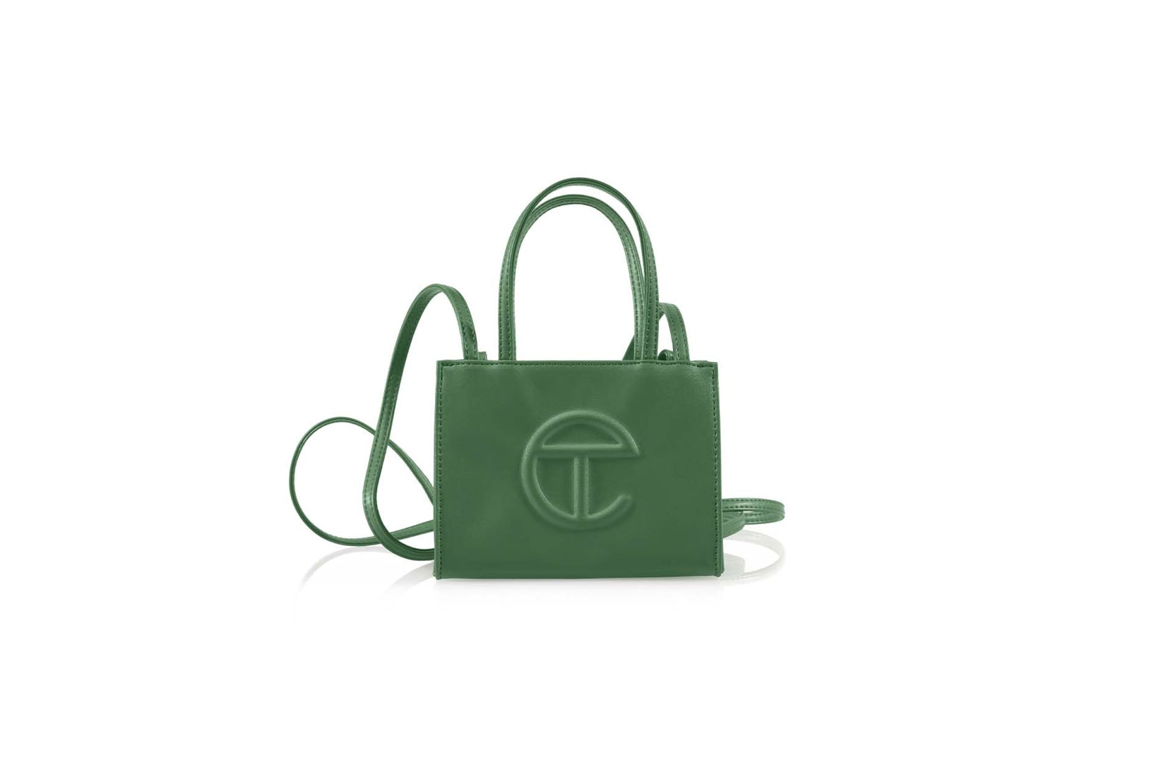 Telfar Leaf Green Colorway Shopping Bag Small Mini