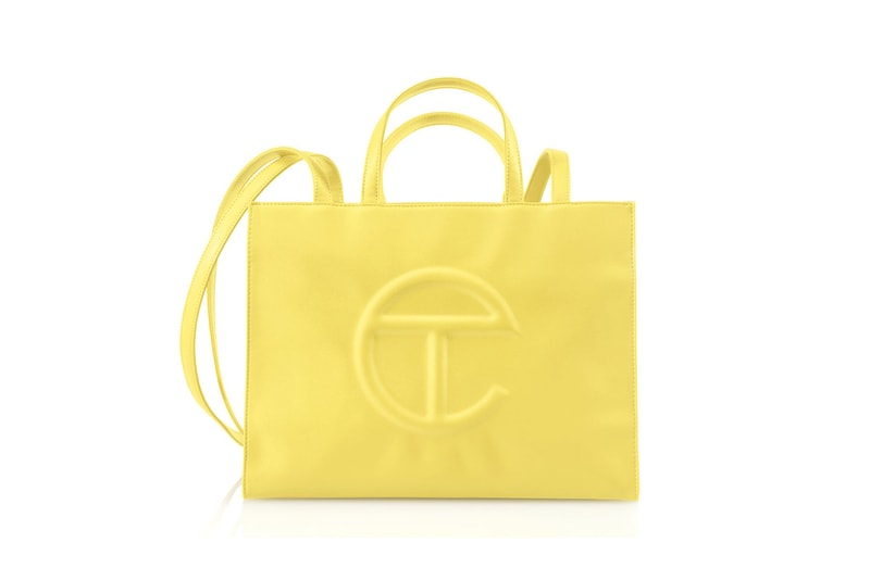 Telfar Shopping Bag Margarine Color Yellow Medium