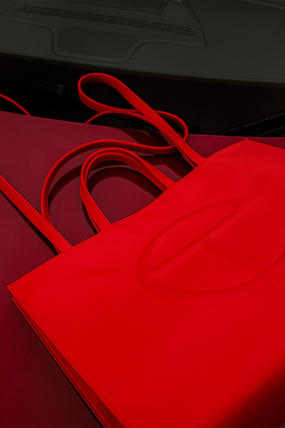 Telfar Shopping Bags HBX Drop Vegan Leather Close-Up