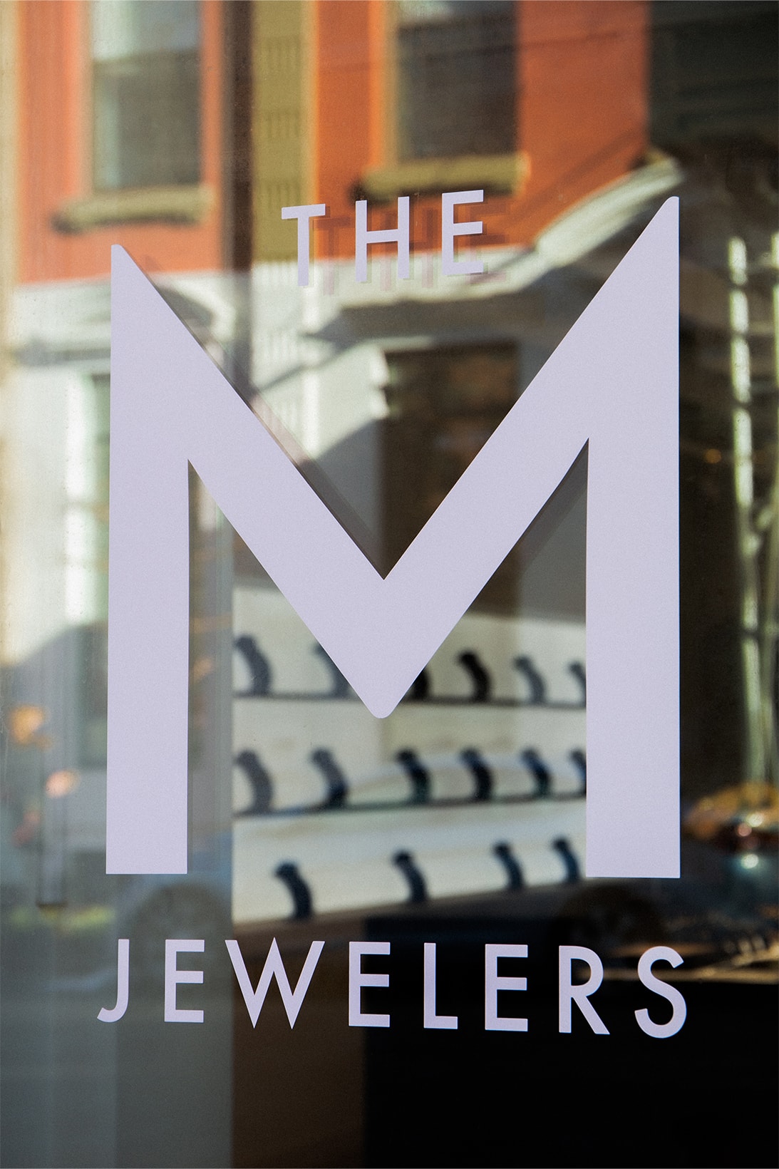 The M Jewelers NoLita Store New York Accessories Necklaces Earrings Valentine's Day "M" Logo