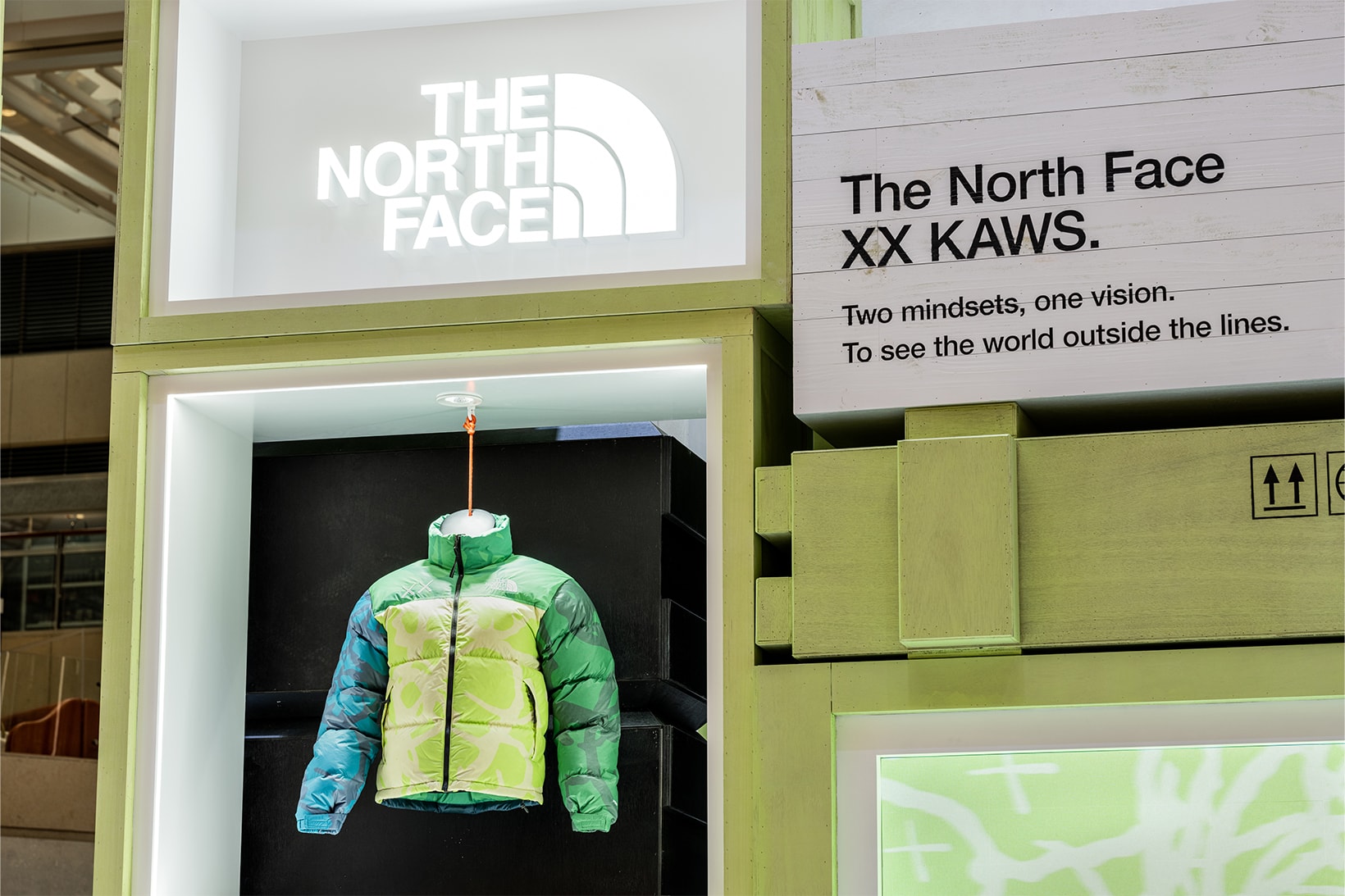 The North Face XX Kaws Collaboration Installation LANDMARK Jacket